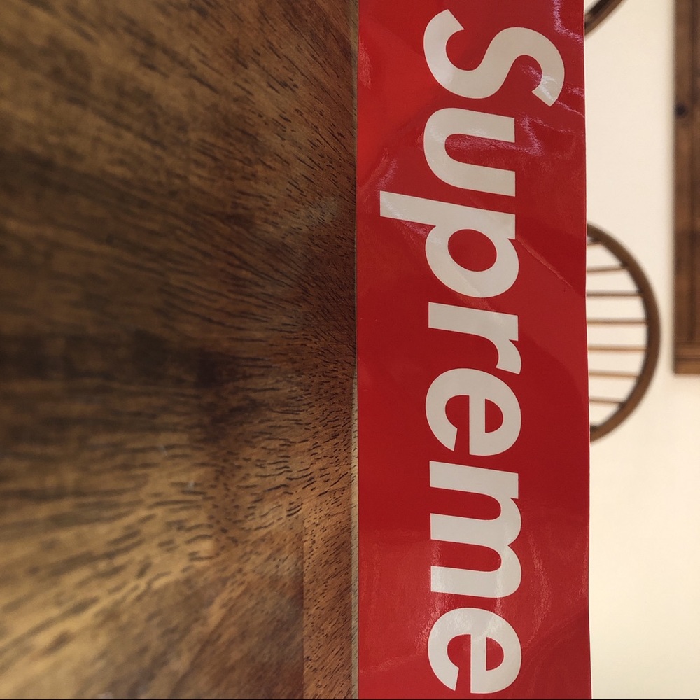 Supreme sticker